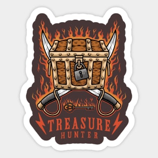 treasure hunter Sticker